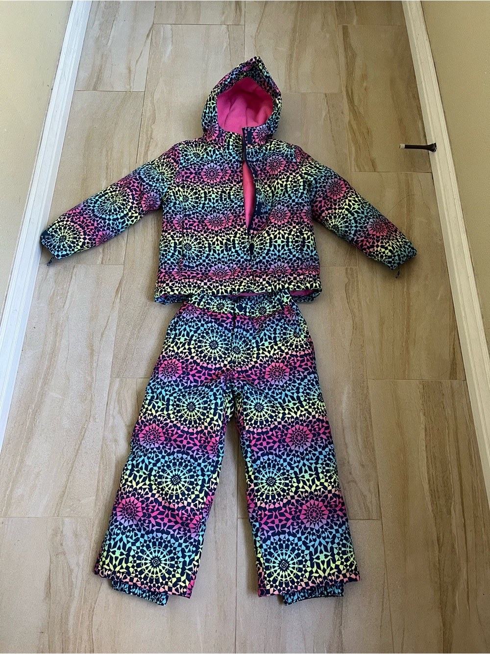 Place Girls Snow/Ski Jacket and Pants Set